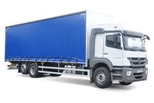 Car Hire Altrincham - 26 Tonne Curtain Side Truck - Truck hire Altrincham