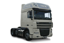 Car Hire Altrincham - 44 Tonne Sleeper Truck - Truck hire Altrincham