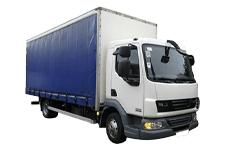 Car Hire Altrincham - 7.5 Tonne Curtain Side Truck - Truck hire Altrincham