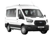 Car Hire Altrincham - Ford Minibus - Accommodates 12 Passengers - Minibus hire Altrincham