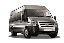 Car Hire Altrincham - Special Ford Minibus LITE - Accommodating 17 - Minibus hire Altrincham